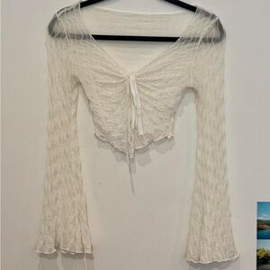 Elegant White Women's Top
